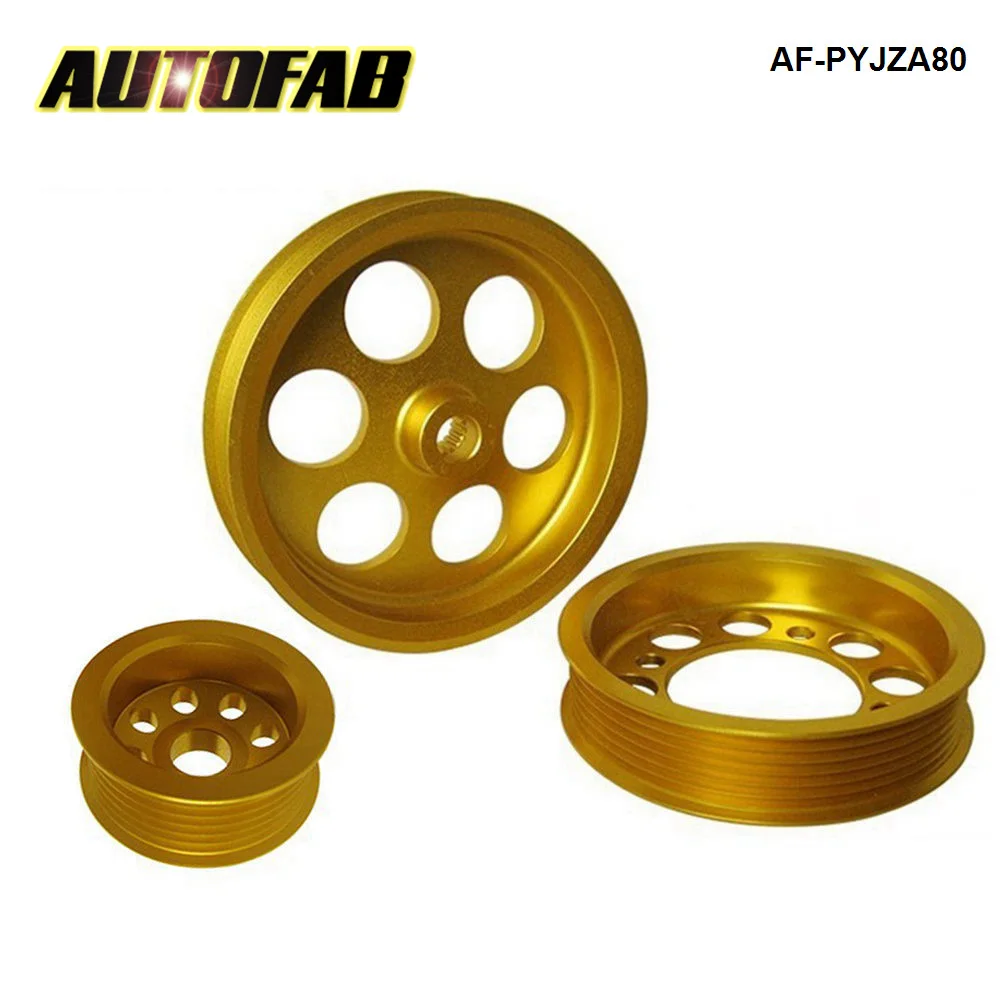 

AUTOFAB легкий шкив коленвала для Toyota Supra JZA80 2JZGTE 1JZGTE AF-PYJZA80