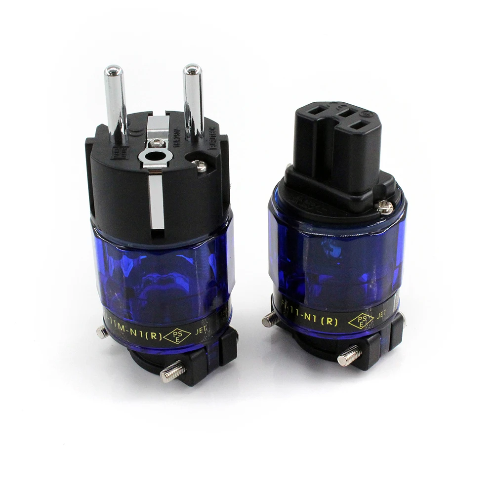 FURUTECH HIFI FI-11M-N1/FYF-11-N1(G) Аудиоразъем питания 24-каратного позолоченного разъема IEC 1