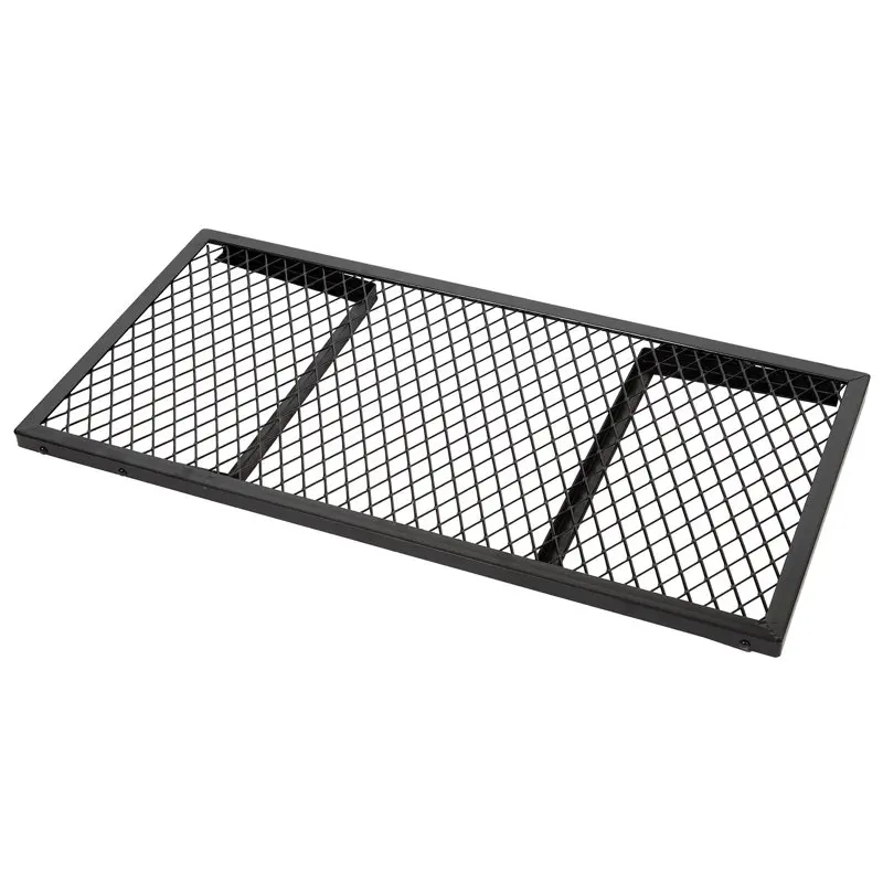 

Portable Folding BBQ Campfire Cooking grate Gorgeous 36" x 18" Portable Folding BBQ Duty Steel Camp Grill - Campfire Cooking Gra