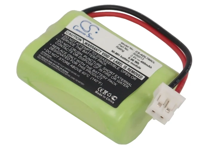 

Cameron Sino Cordless Phone Replacement Ni-MH Battery 400mAh For SL30013 Telekom MD9300, MD9500, MD96 Free Tools