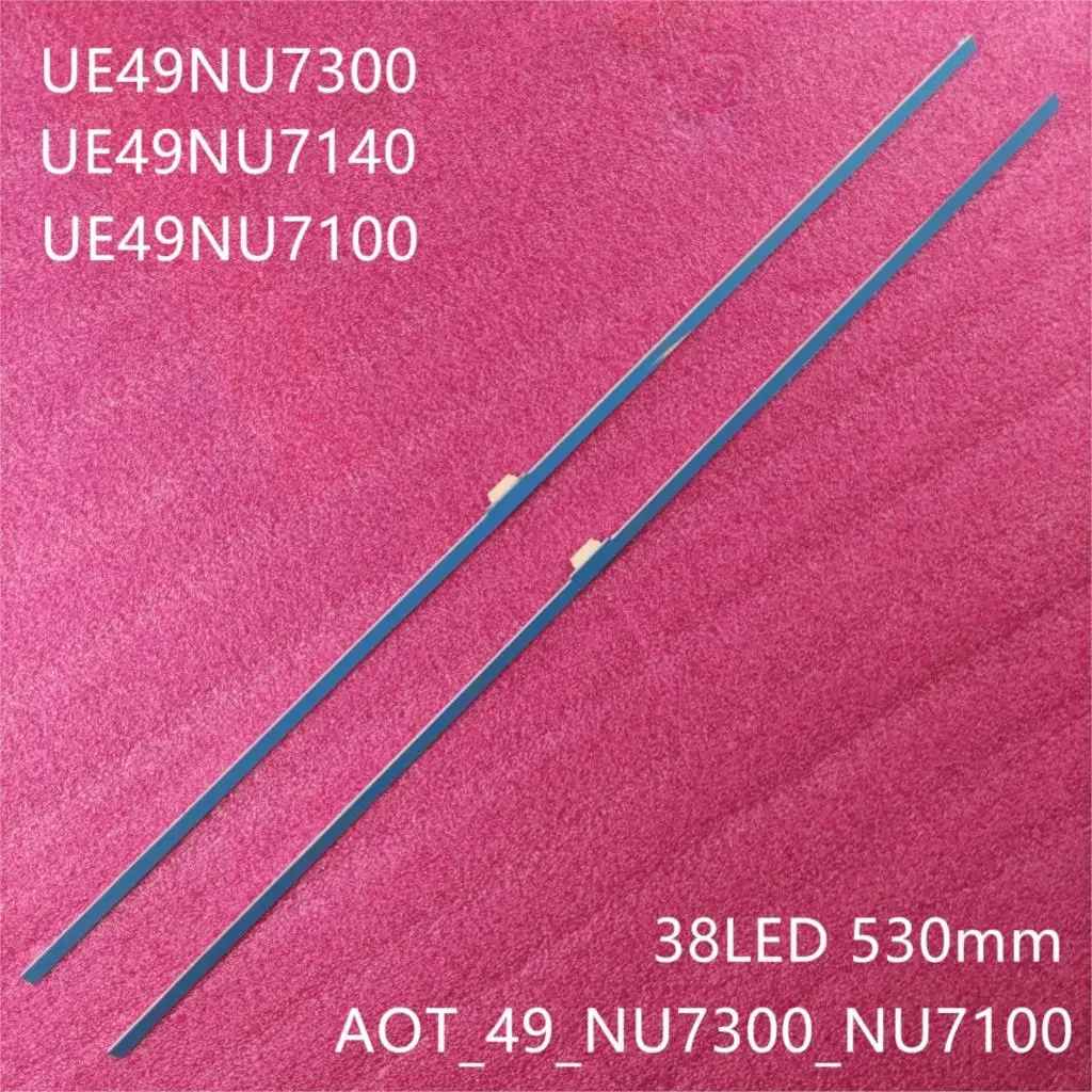 Светодиодная лента для Samsung UN49RU7300 UE49NU7100 UE49NU7102 UE49NU7140U UE49NU7670 UE49NU7120 UE49NU7170 UN49NU7100