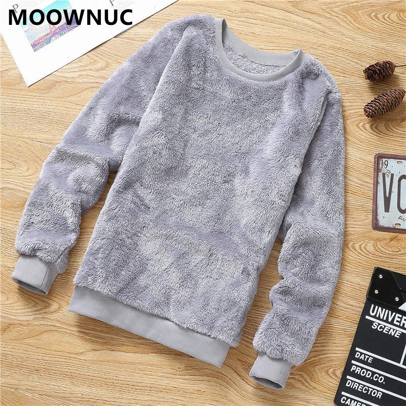 

2022 Autumn/Winter New Men's Classic Fashion Solid Color Warm Sweater Men's Casual Loose and Fleece Large Size High Quality Coat