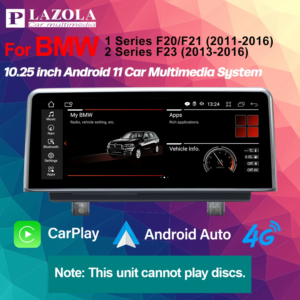 For BMW 1 Series F20 F21 2 Series F23 2013-2016 NBT Android 