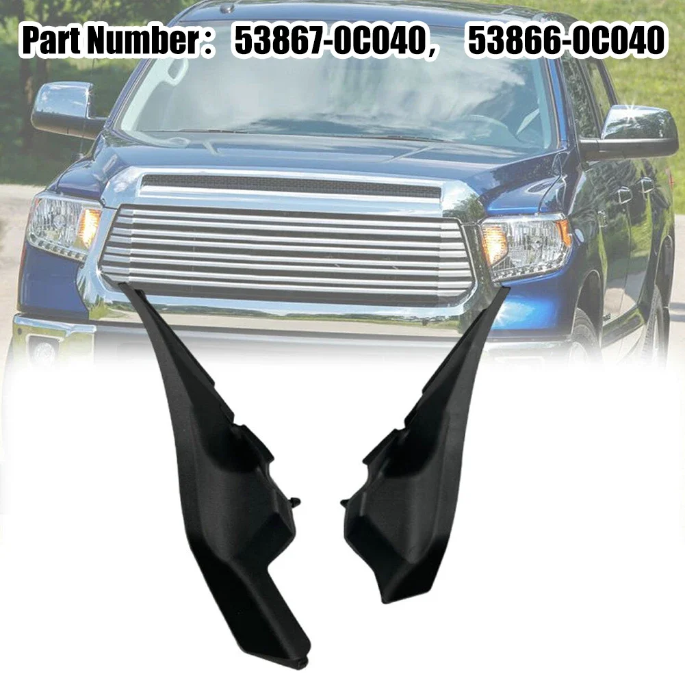 2 шт. автомобильные передние стеклоочистители боковые удлинители капота для Toyota