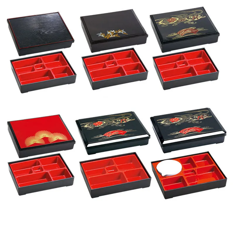 

Bento Box Japanese Lunch Boxes Rice Sushi Catering Food Storage Box bento food container Container Compartments Portable Bento