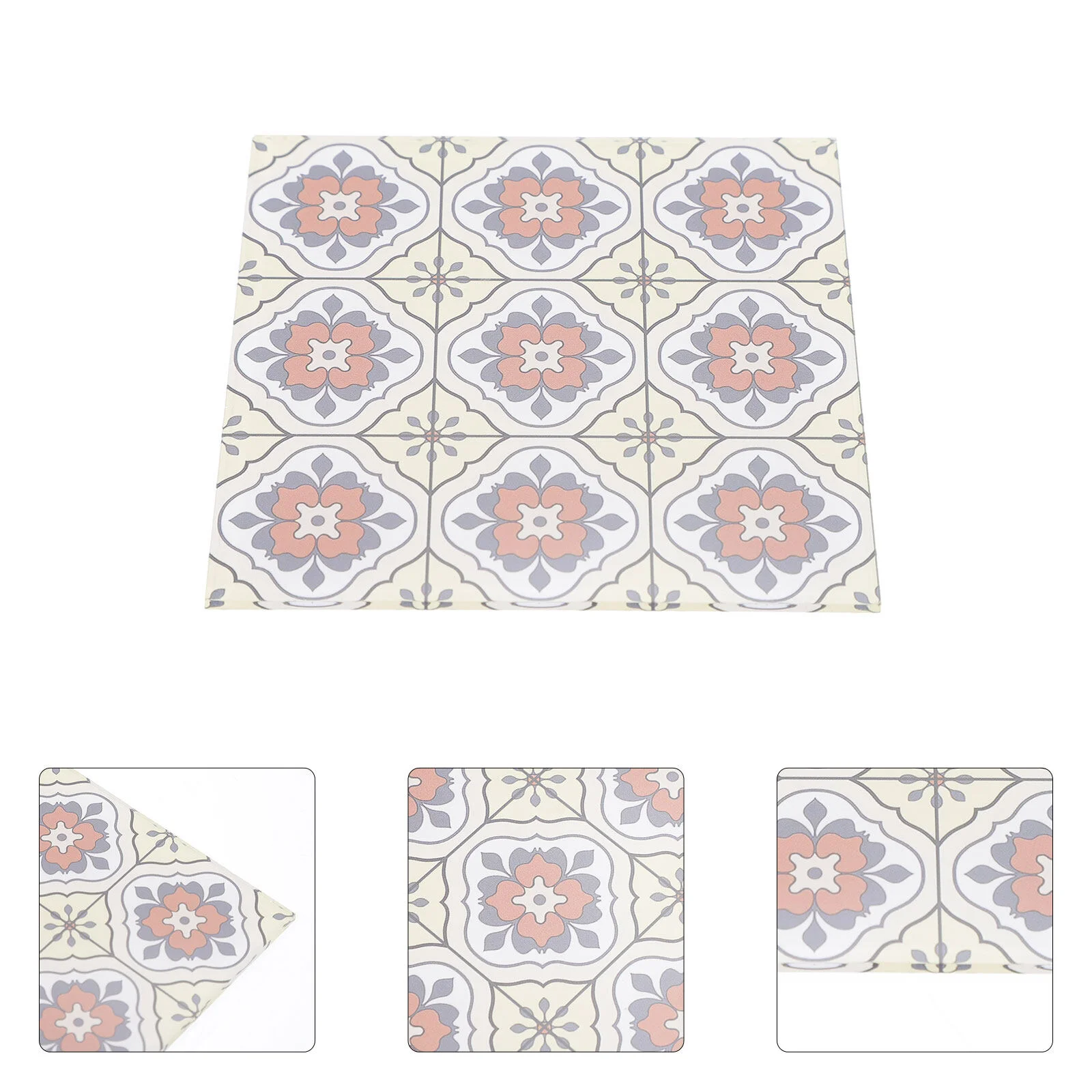 

Vintage Wallpaper Floor Mini House DIY Flooring Decorations Tiny Simulated Acrylic Small Dolly Miniature