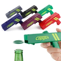 cap gun beer bottle opener portable beverage drinking opening fly cap launcher shooter party supply bar tool kitchen accessories