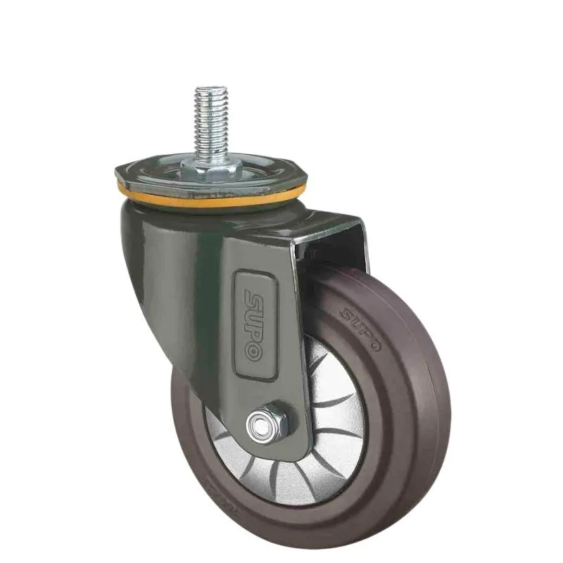 1 шт. 4 3-дюймовое резиновое стандартное колесо/бесшумное колесо/направленное