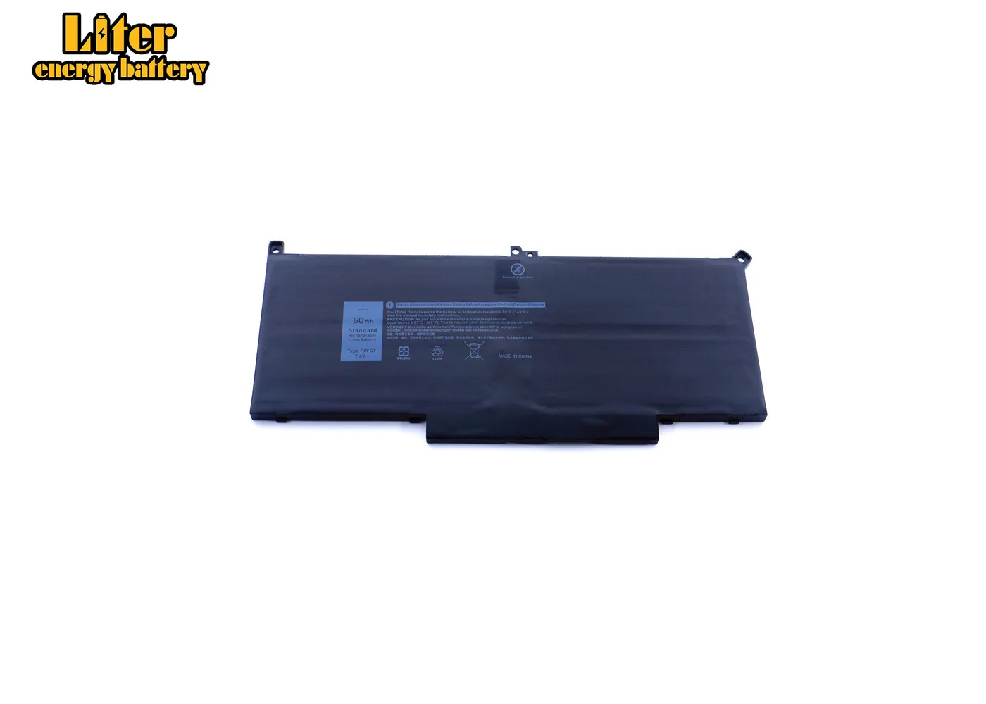 Bateria do Portátil para Latitude F3ygt 12 7000 E7280 E7290 E7380 E7390 E7480 E7490 F3ygt 2x39g 7.6v 60wh
