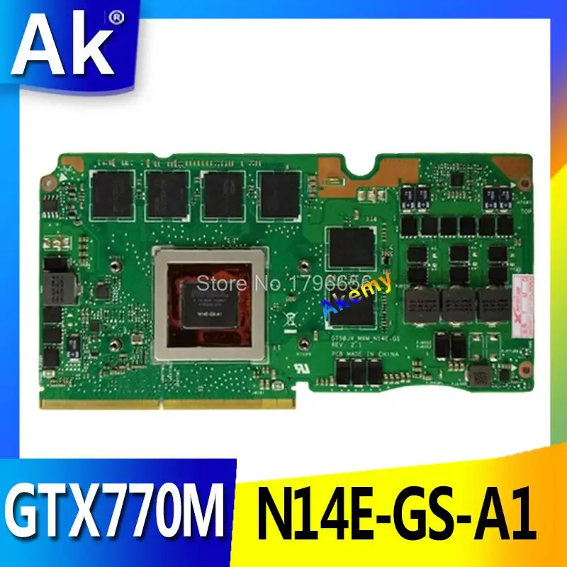 Адаптер VGA AK GTX770M 3 ГБ для ASUS |