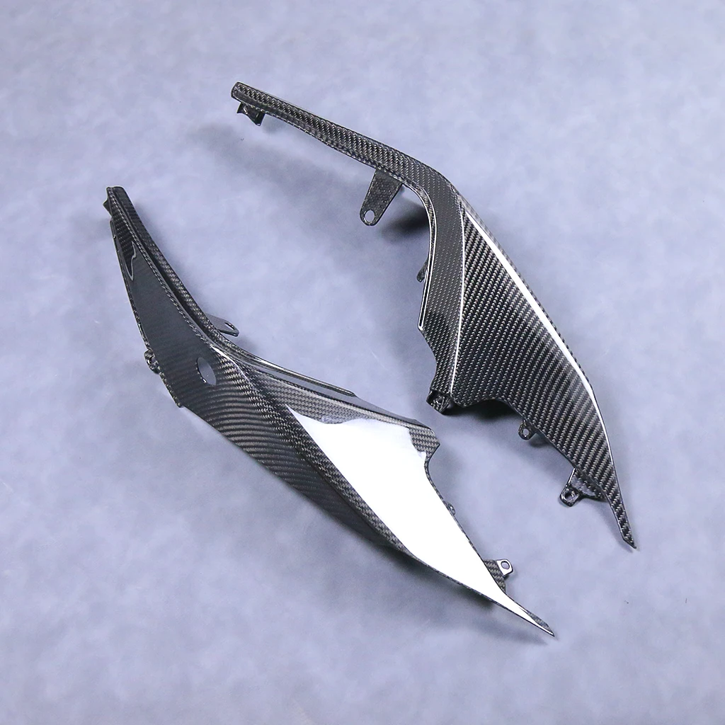 100% 3K полностью сухое углеродное волокно Корпус мотоцикла задние боковые