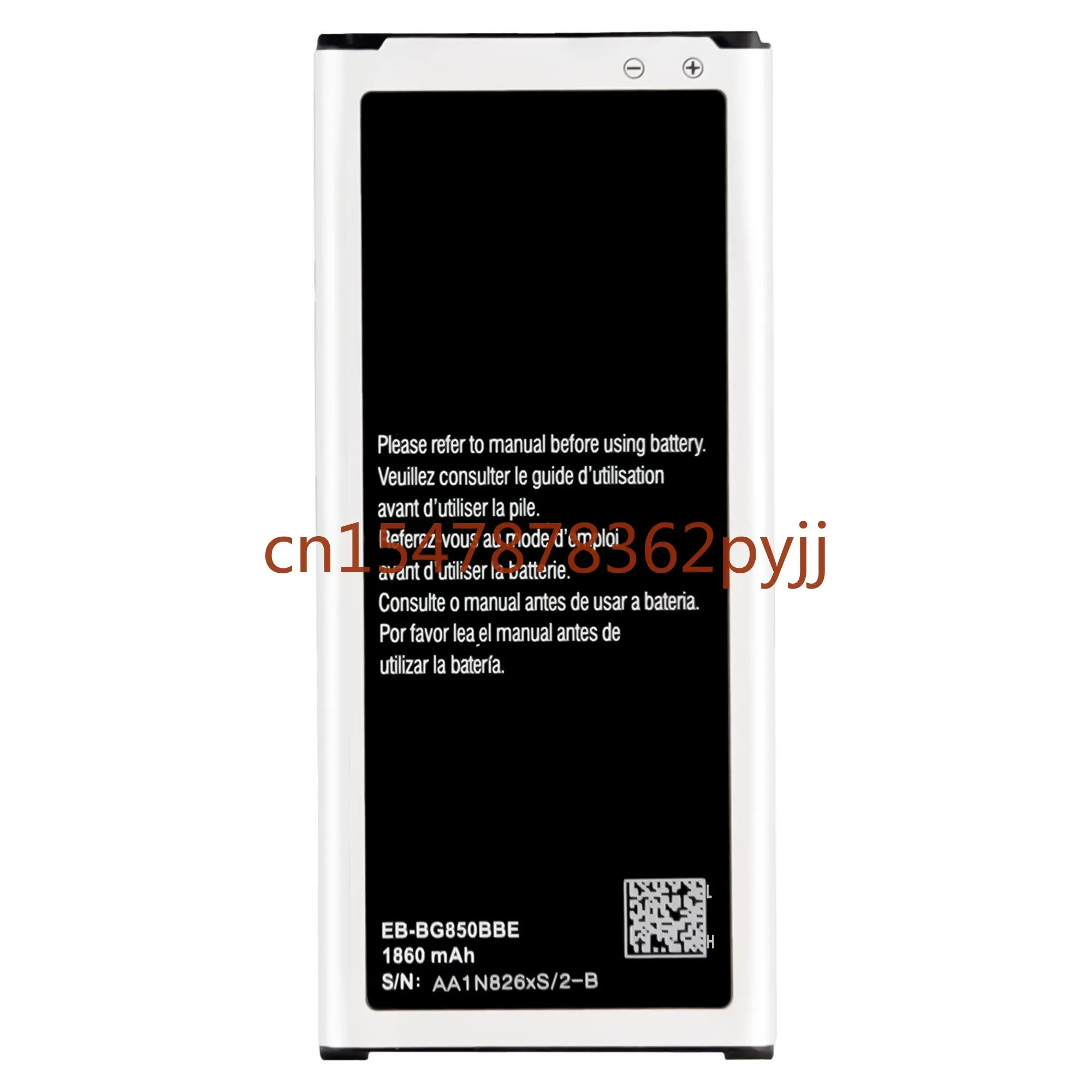 

Samsung Battery for Samsung Galaxy Alpha G850 G8508S G850Y G850K G8509V G850A G850F G850W G850S EB-BG850BBE NFC 1860mAh