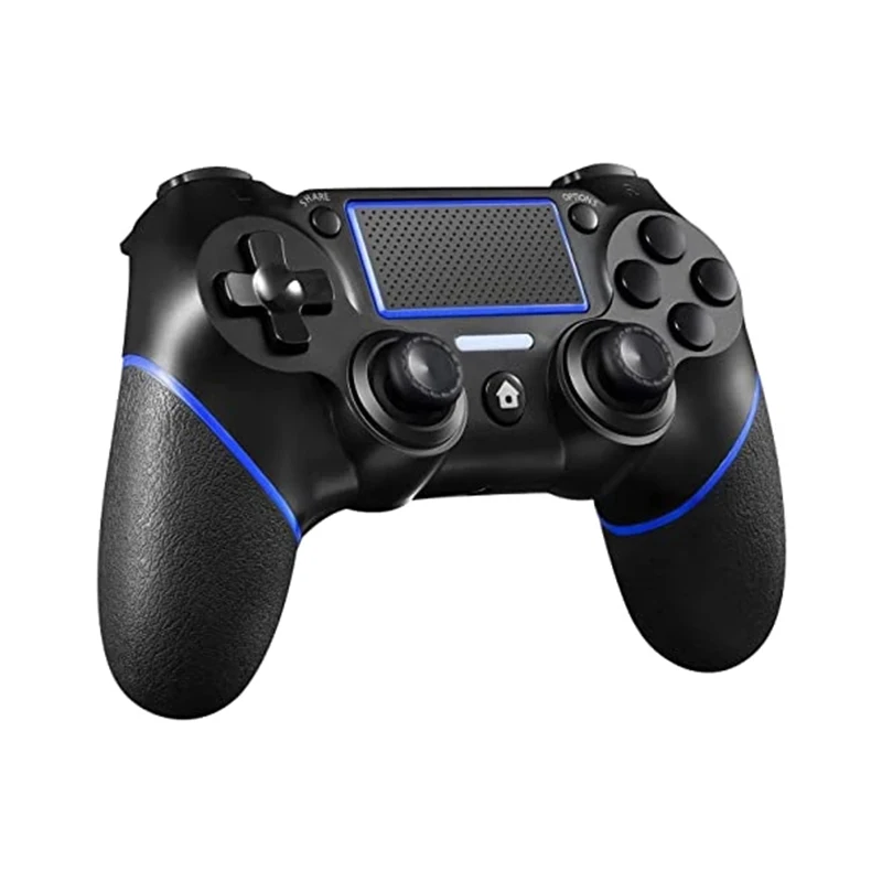 

Bluetooth Wireless Joysticks Gamepads For PS 4 Controller Double Vibration 6-Axis Motion Audio Function Mini LED Indicator