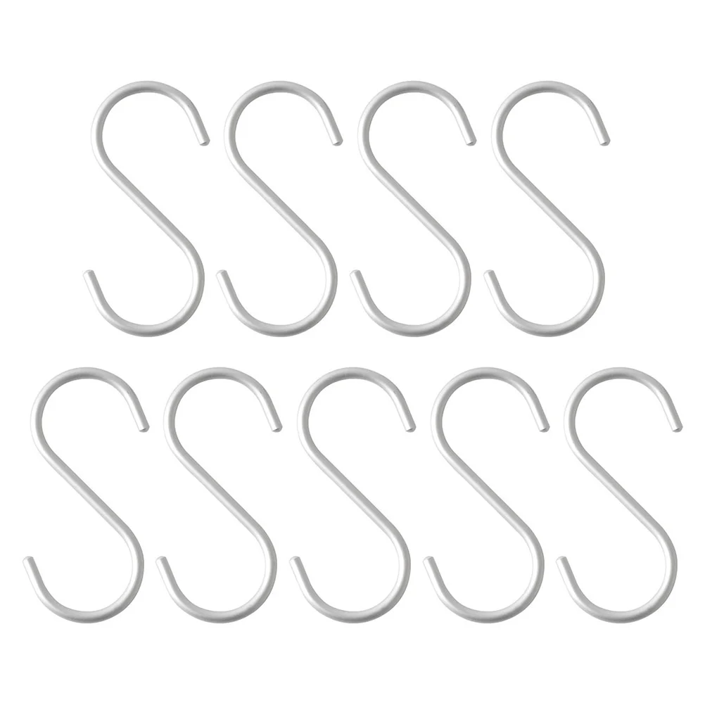 

Hooks Shaped Hook Wallhanging Towel Holder Hanger Duty Heavy Steel Metal Hangers Robe Entryway Space Key Saving Door Mount Bags