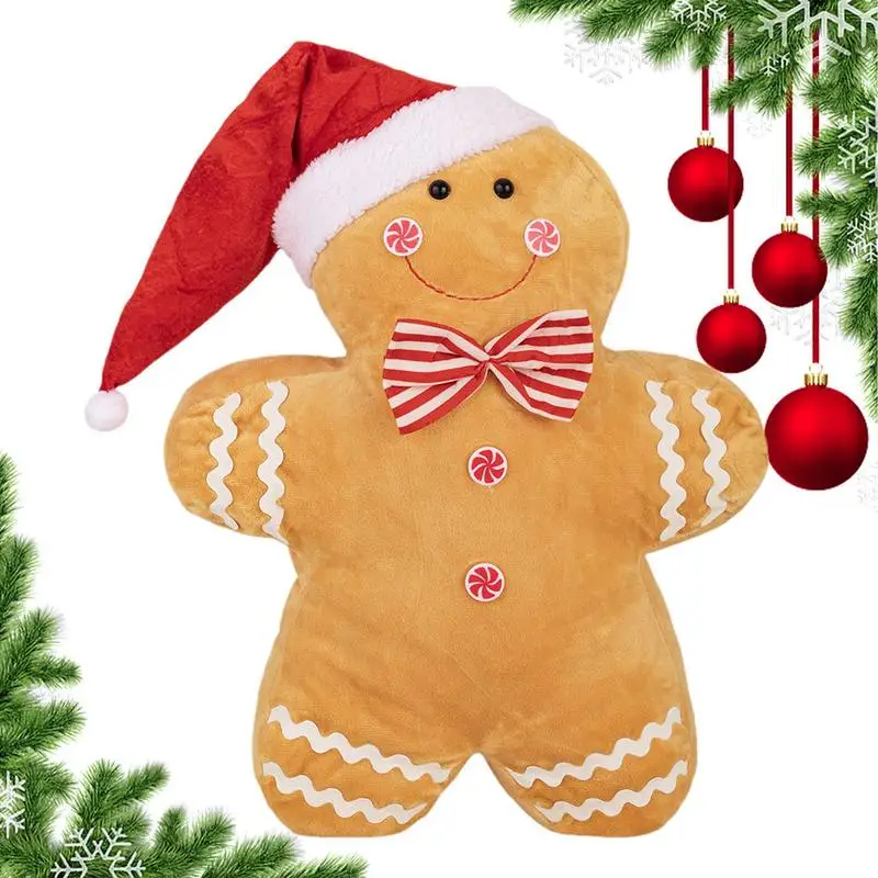 Пряничная подушка Пряничный человечек Мягкие плюшевые фигурки 50 см/19 7 дюйма