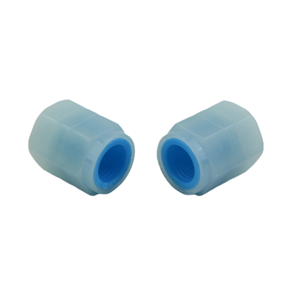 

None Luminous Valve Car 16*12*12mm Fitting Valve Stems 0.62*0.47*0.47in 4/8/16PCS ABS Material Fluorescent-Blue