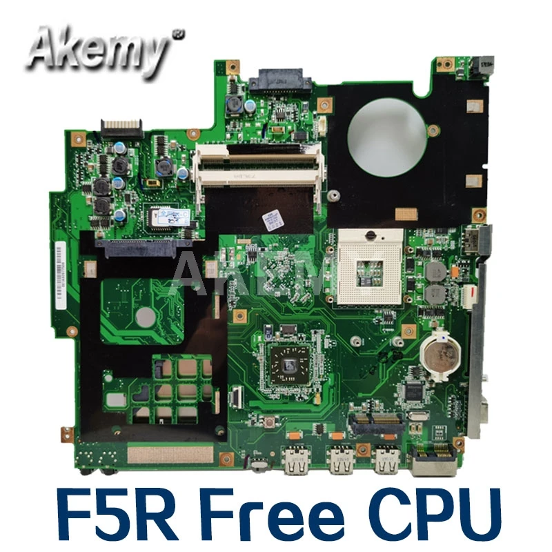 

Akemy For ASUS F5R F5RL X50R X50RL Laotop Mainboard F5R Motherboard Free CPU