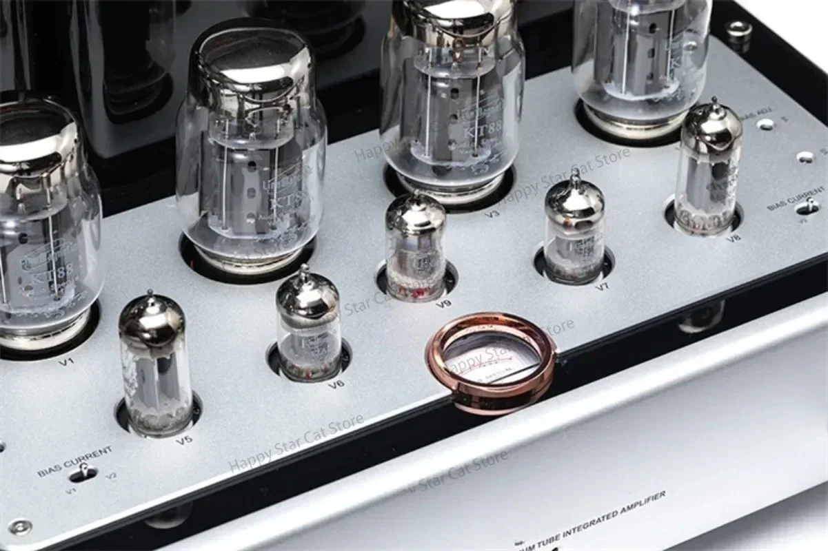 Линейный магнитный LM-606IA двухтактный интегрированный усилитель класса AB KT88*4