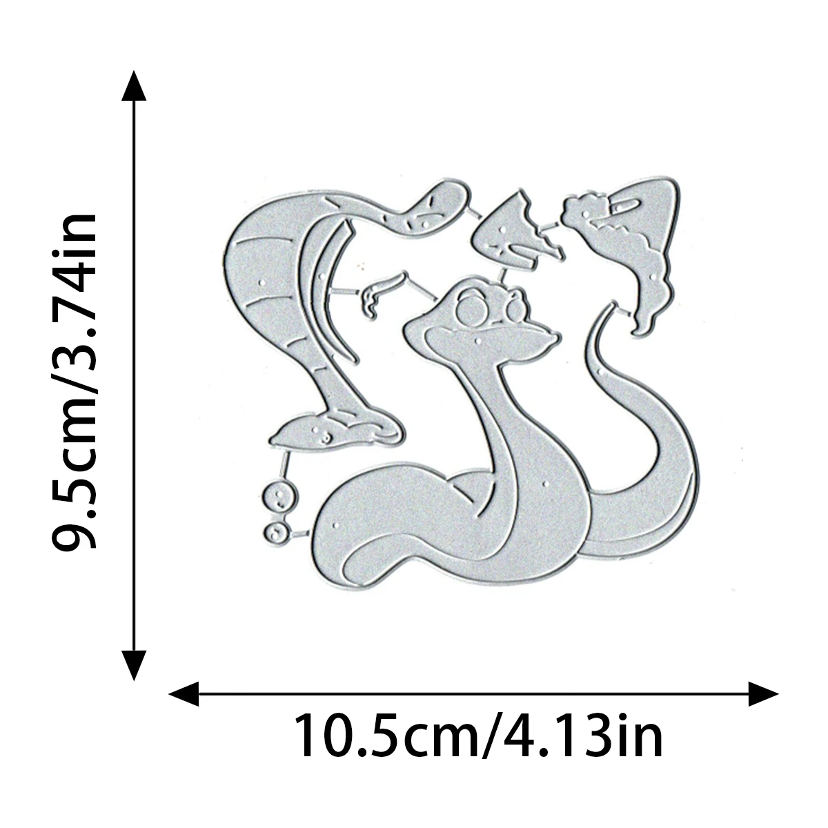 Вырубные штампы для скрапбукинга тиснение в виде змеи декоративный альбом