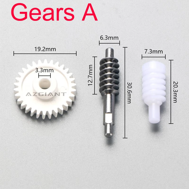 

Azgiant автомобильные складные зеркала, комплект шестерен, ремонтный комплект для Mazda 2/3/6 Axela/Atenza CX-3/CX-4, запасные части для интерьера
