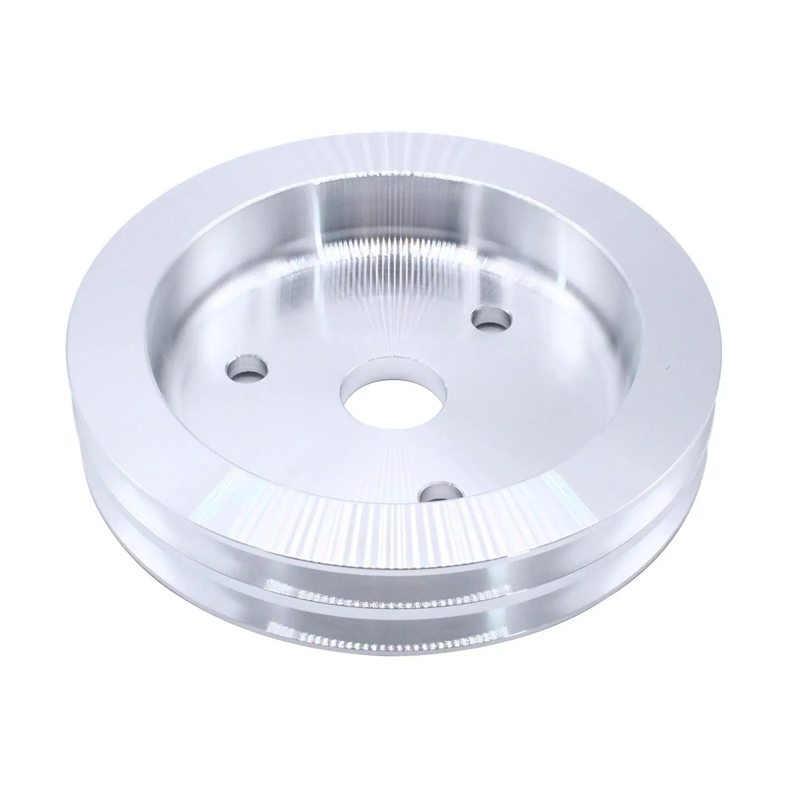 

Car Short Water Pump Pulley 2 Groove, Durable Replacement Engines