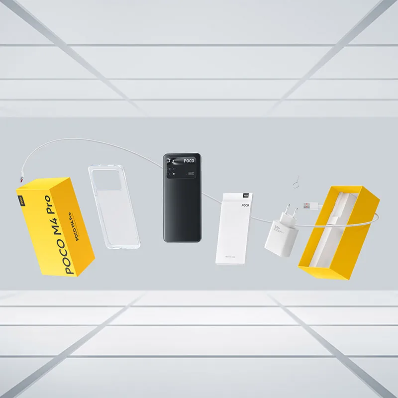 【World Premiere】Global Version POCO M4 Pro 4G Smartphone 6GB 128GB/ 8GB 256GB NFC  Helio G96 Octa Core 90Hz 33W Pro 64MP Camera