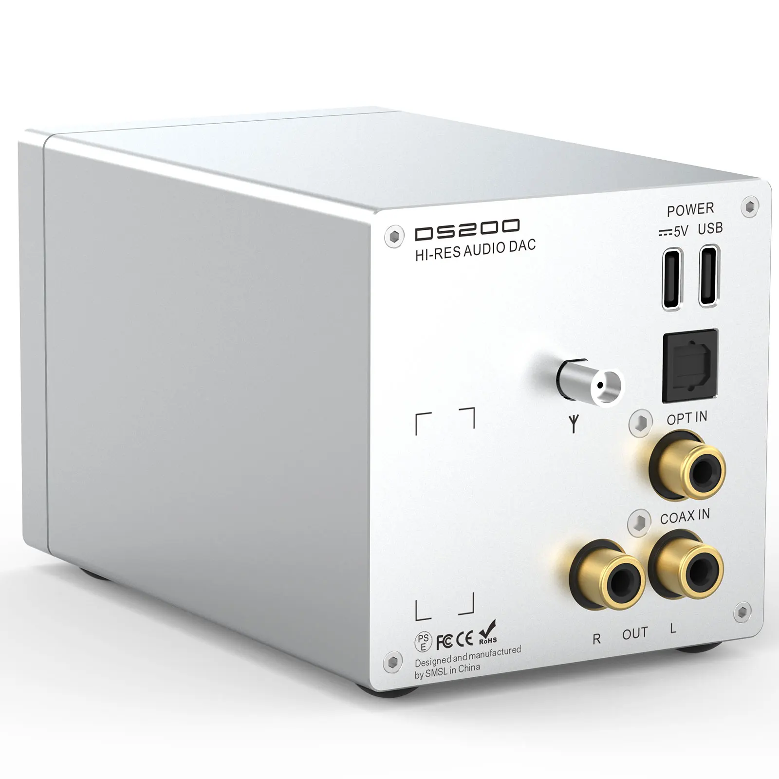 Фото SMSL DS200 CS43131 Чип декодирования USB MQA ЦАП высокого разрешения и усилитель для наушников Прецизионная работа ЦАП №1