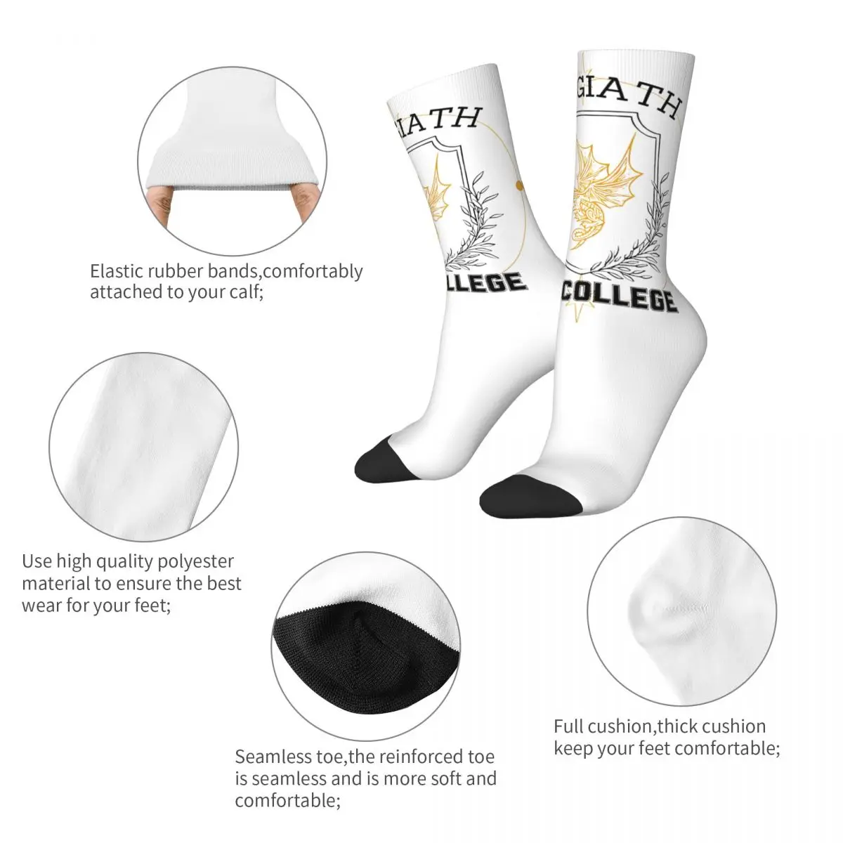 Носки в стиле ретро для мужчин и женщин одежда колледжа война книга любовник