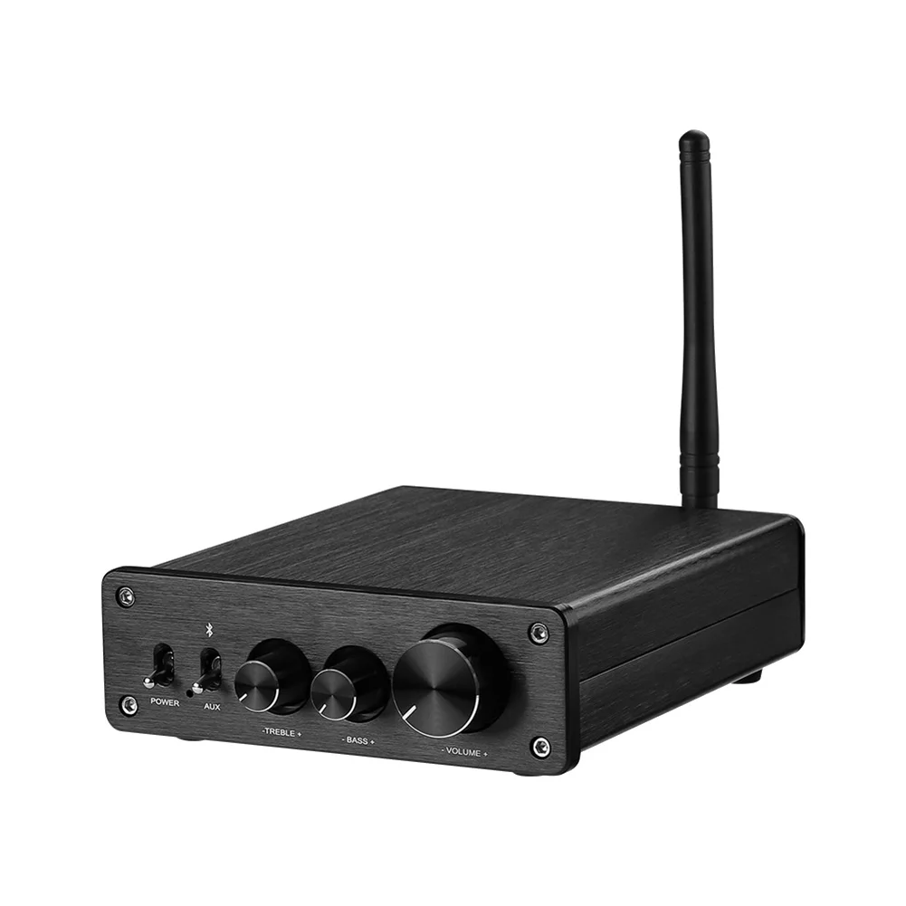 

TPA3255 Bluetooth 5.0 усилитель мощности 325Wx2 Bluetooth QCC3034 APTX стерео аудио усилитель звуковой усилитель динамик (черный)