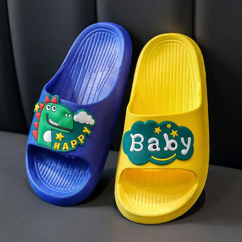 Cheap Baby Shoes Non-slip Flip flops for Children Indoor Home Slippers Boy Girl Summer Beach Slides Shoes enlarge