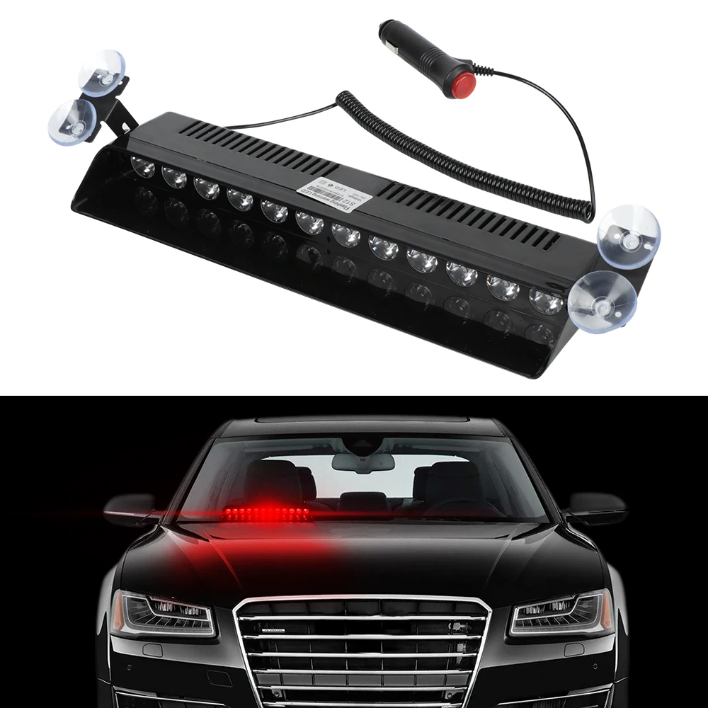 

Предупреждение льная лампа на лобовое стекло, 12 В, 12 светодиодов