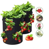 multi mouth grow bag potato vegetable onion plant bag with handle thickened garden carrot taro peanut growing bags planter