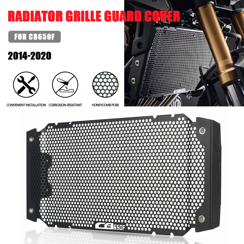 

2019-2023 For Honda CBR CB 650 F R 650R CB650R CBR650R CBR650 R CB650F CBR650F Radiator Grille Guard Water Tank Cooler Protector