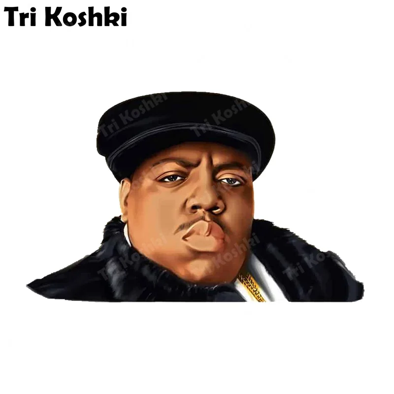 

Три кошки KCS540 Рэппер известный B.I.G. Наклейки для мотоцикла, автомобиля, грузовика, бампера, ноутбука, настенная дверь