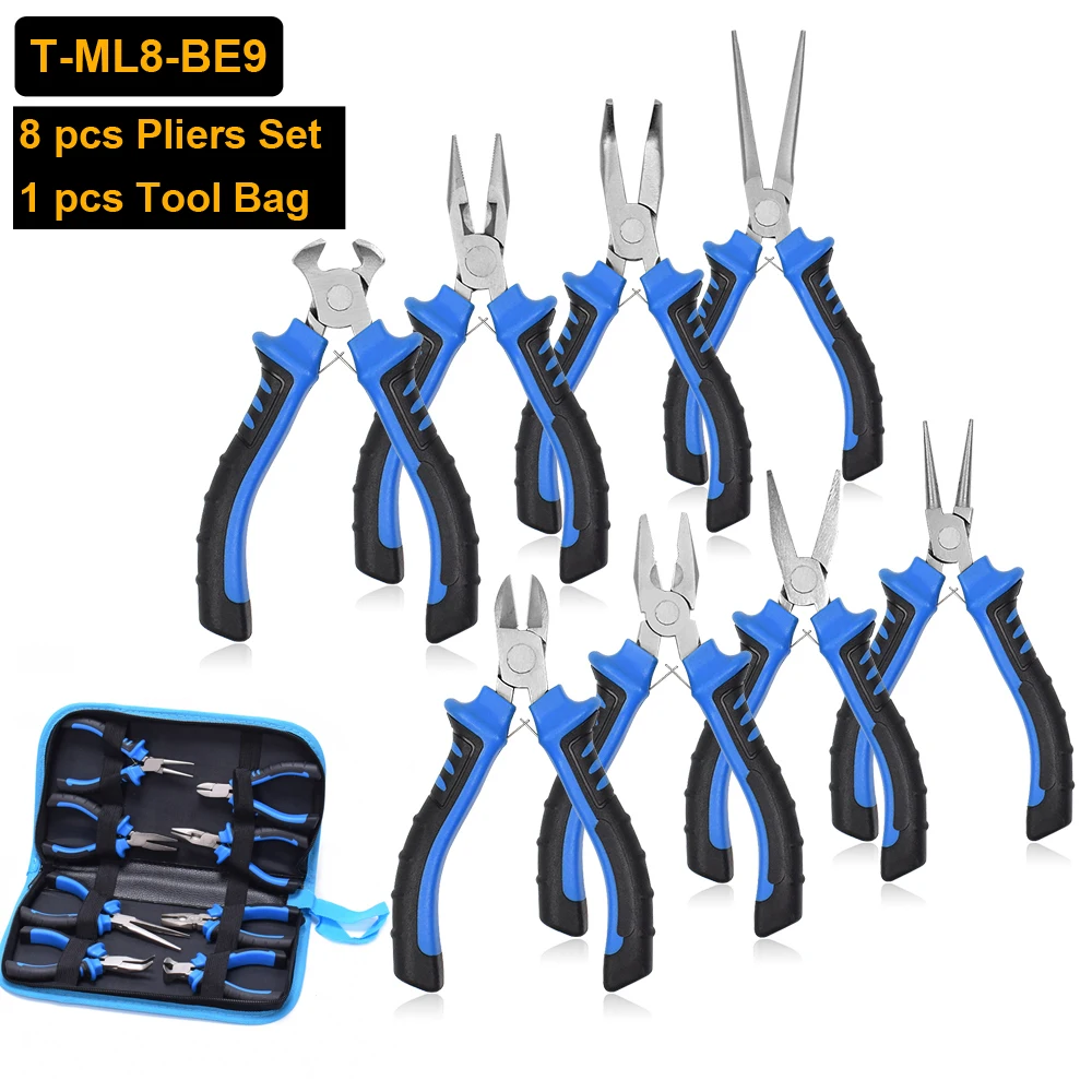 

NEWACALOX набор мини-плоскогубцев для ювелирных изделий 8 шт.