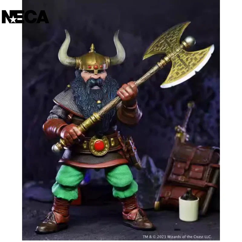 NECA52279 экшн-фигурка дракона и подземелья третьей волны карлика воина Ikhorn