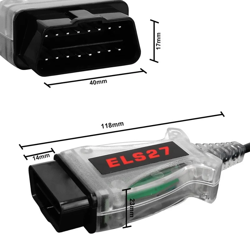 Новый Автомобильный сканер ELS27 Forscan V2.3.7 OBD2 ELM327 диагностический инструмент