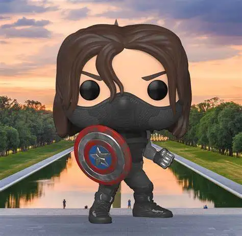 Funko POP Marvel Studios Капитан Америка Зимний Солдат #838 год щита модель игрушки для детей