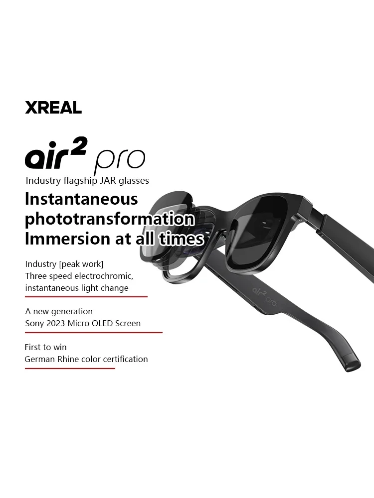 XREAL Nreal Air 2 Pro Smart AR очки Air2 HD 130 дюймов Большой экран частный кинотеатр Портативный