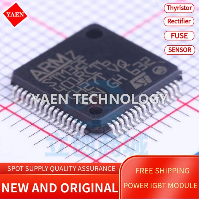 

STM32F401RCT6 32F401RCT6 STM32F401 LQFP-64 5 шт./лот новый оригинальный микроконтроллер хорошая цена и качество