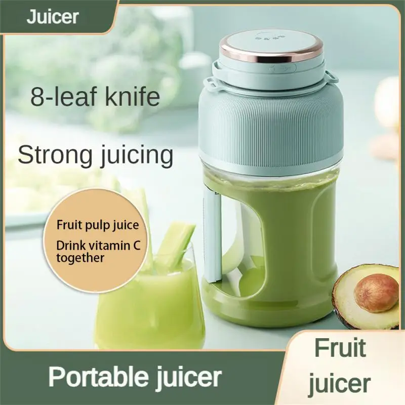 

Juice Cup Plastic Portable New Usb Charging Household Electric Juicers Wireless Juicer 80w Outdoor Large Capacity Kitchen Tools