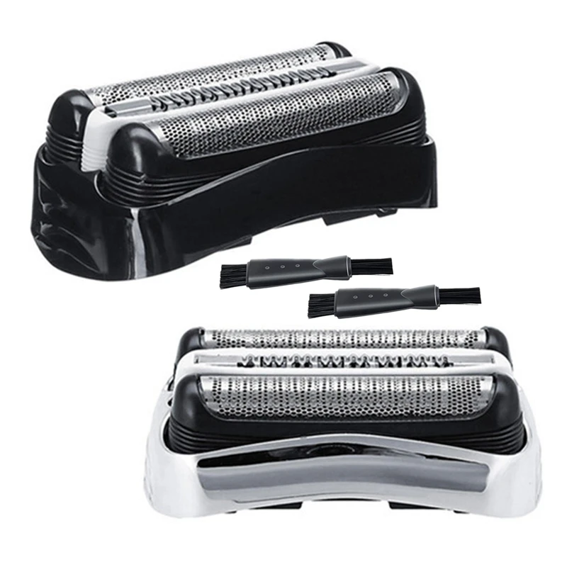 

2PCS Shaver Replacement Head & Foil Set For Braun Series 3 Electric Razors 3 301S 310S 320S 330S 340S 360S 380S