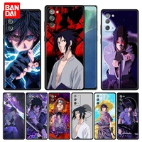 naruto uchiha clan case for samsung galaxy note 20 10 9 8 s21 s20 fe plus ultra lite 4g 5g silicone soft phone thin black cover