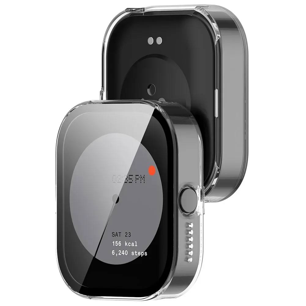 Фото Закаленное стекло + чехол для ПК для CMF Smart Watch Pro, защитный чехол, защита от царапин, экран, бампер, защитный корпус CMF Pro, аксессуары №4