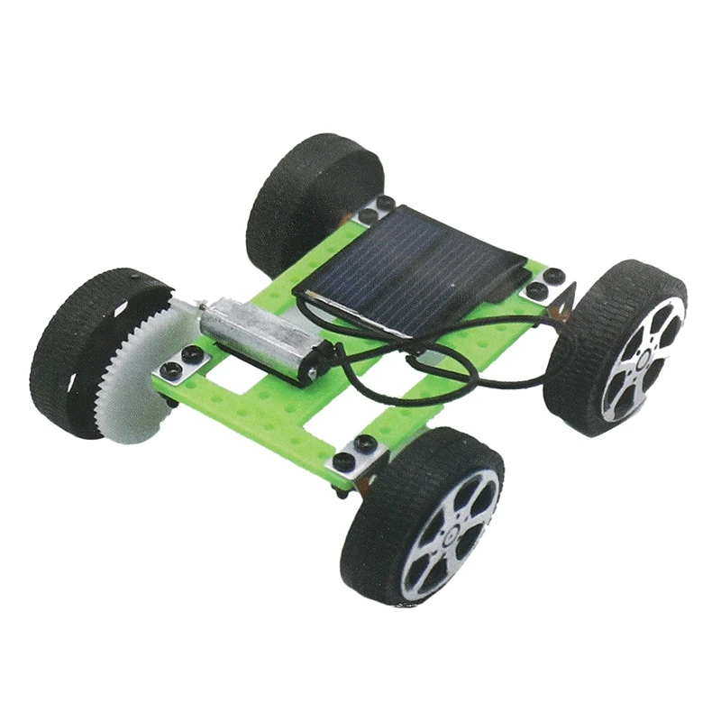 

Игрушки на солнечных батареях 1 Набор мини игрушка на солнечных батареях Diy автомобильный набор Детский развивающий гаджет