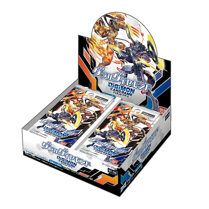 Фото Bandai Digimon Япония Аниме Карточная игра Double Diamond Booster Pack [BT-06] Коллекционная карта TCG №2