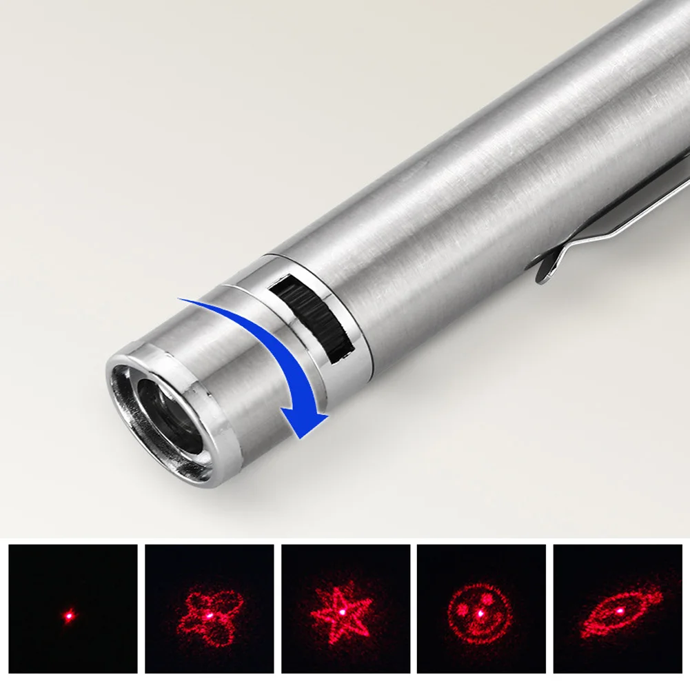 Интерактивная игрушка для кошек 3-в-1 лазерная указка домашних животных забавная