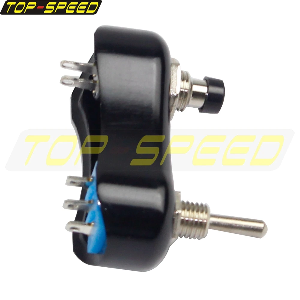 Мини-кнопка для мотоцикла Harley Yamaha Honda Cafe Racer Light Horn Starter Kill Switch