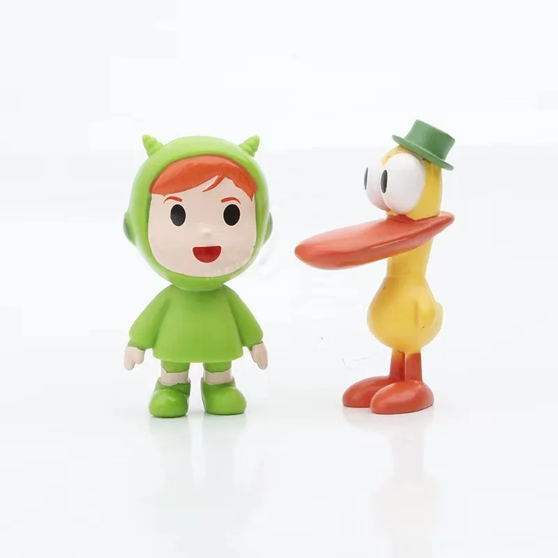 POCOYO Anime Action Figure Elly PATO FRED LOULA SLEEPY BIRD Model Cake Decoration Kid Toys Room Christmas Gifts | Дом и сад