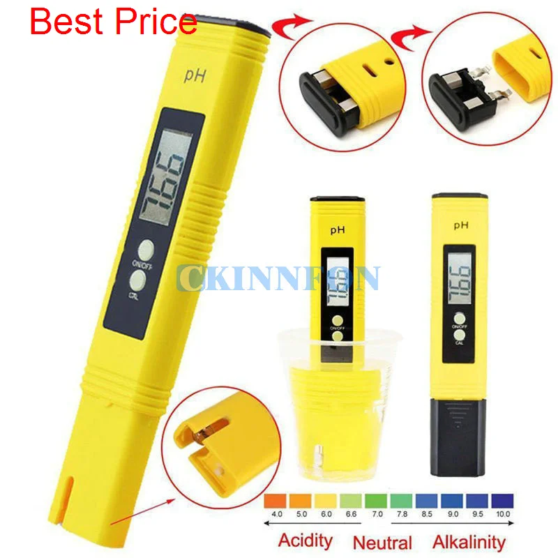 

20PCS Digital PH Meter Tester Pocket Portable Pool Water Aquarium Hydroponic